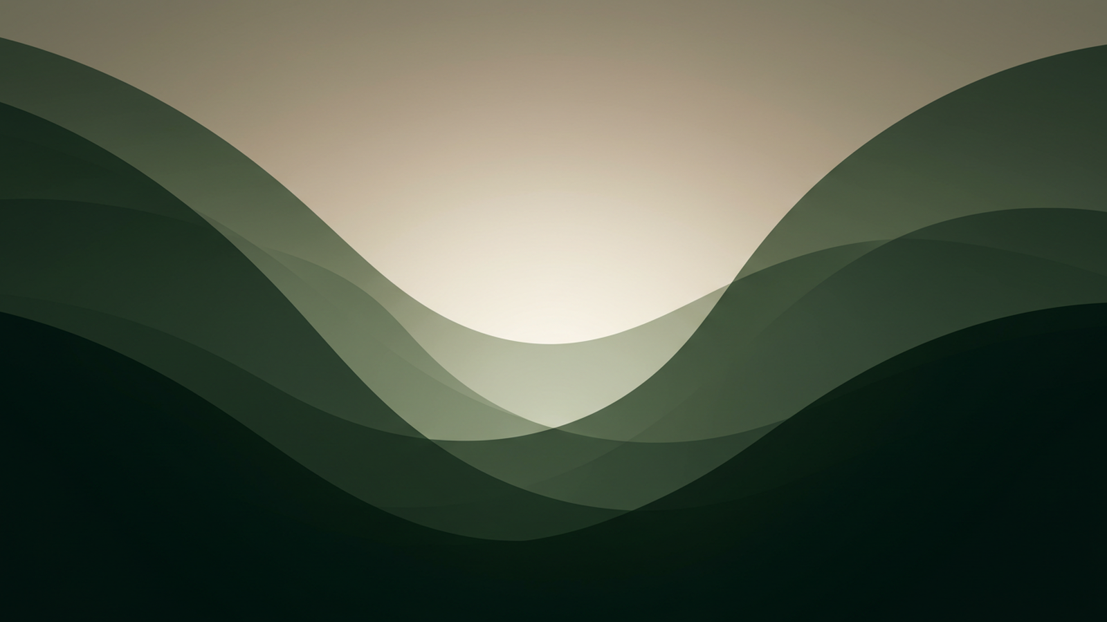 Abstract illustration of data resolving into a clear analytic surface